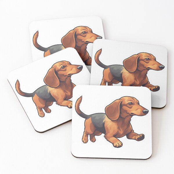 Item preview, Cute running Dashund designed and sold by Hipeq.