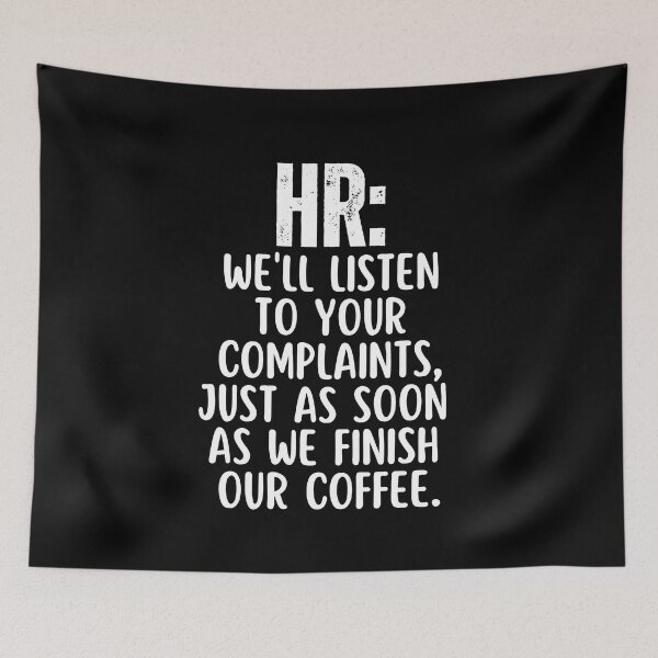 Item preview, Funny HR Professionals and Coffee Sayings designed and sold by SunfullyYours.