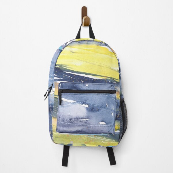 Item preview, Nature and landscapes, blue landscape, sea and mountains designed and sold by anaozzart.