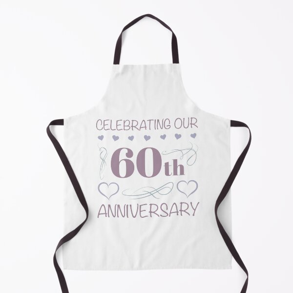 Item preview, Elegant 60th Wedding Anniversary (Lavender) designed and sold by thepixelgarden.