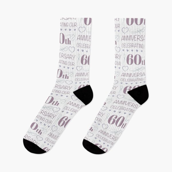 Item preview, Elegant 60th Wedding Anniversary (Lavender) designed and sold by thepixelgarden.
