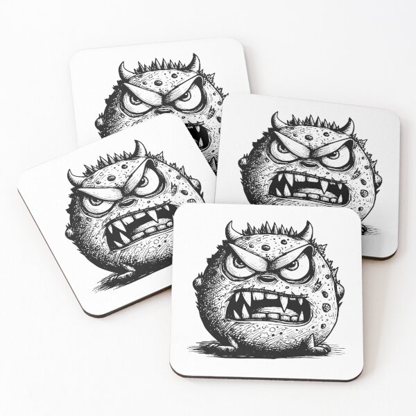 Item preview,  Grumpy Monsters designed and sold by HINKYPUNK-UK.
