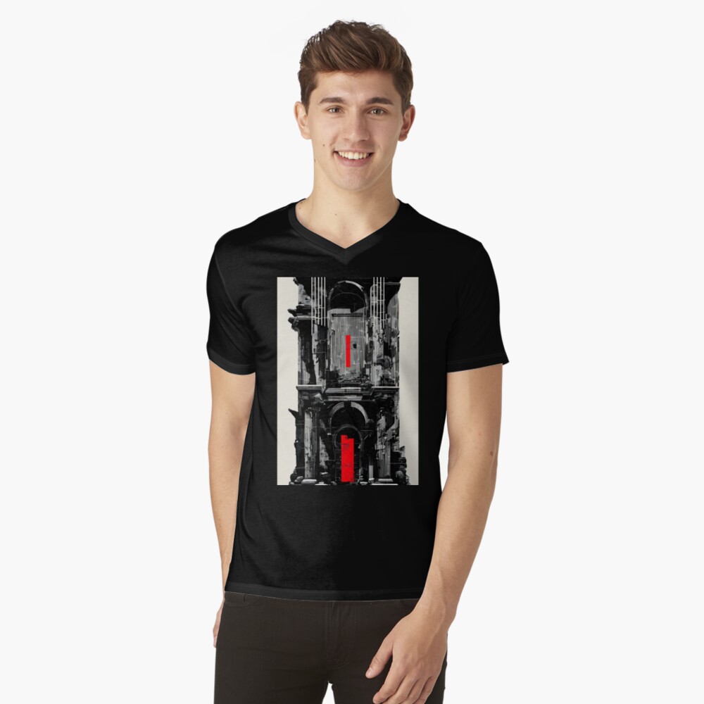 Item preview, V-Neck T-Shirt designed and sold by StudioDestruct.