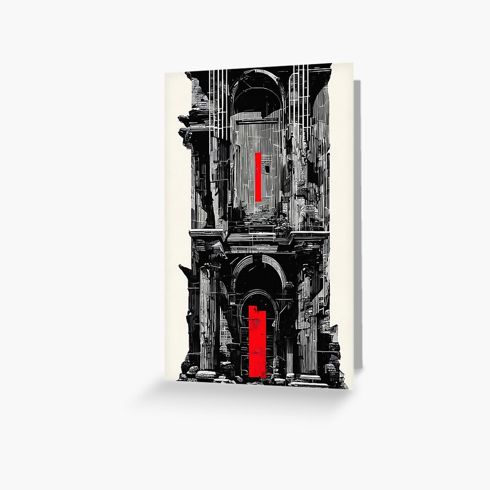 Item preview, Greeting Card designed and sold by StudioDestruct.
