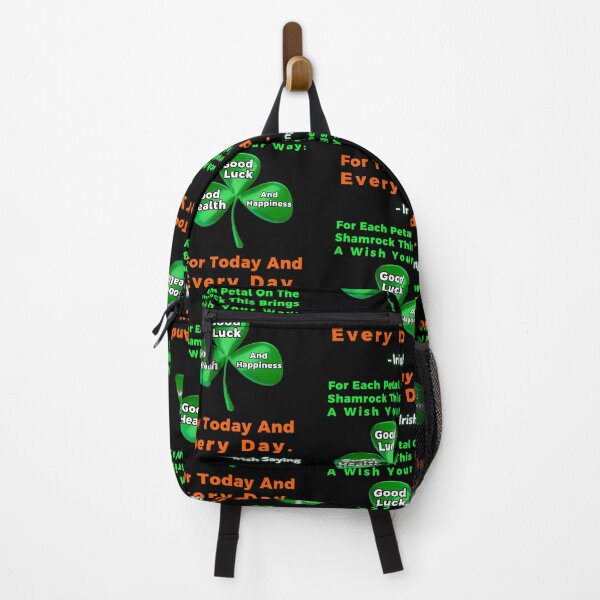 Item preview, Irish Saying - For Each Petal On The Shamrock This Brings A Wish Your Way Good Health, Good Luck, And Happiness For Today And Every Day designed and sold by IrishProverbs.