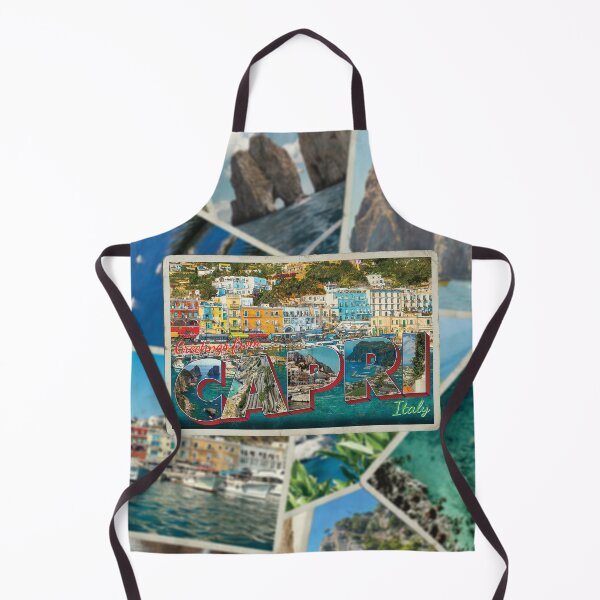 Item preview, Greetings from Capri in Italy Vintage style retro souvenir designed and sold by DeveloperProp0.