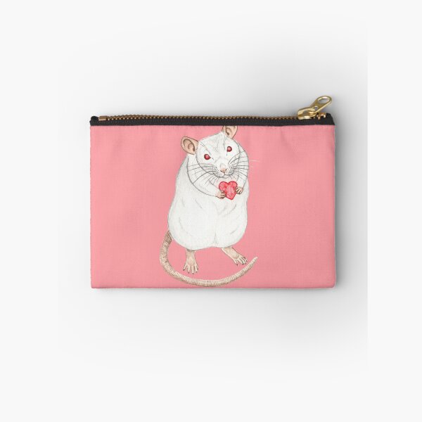 Item preview, Albino White Rat with Heart designed and sold by WolfySilver.