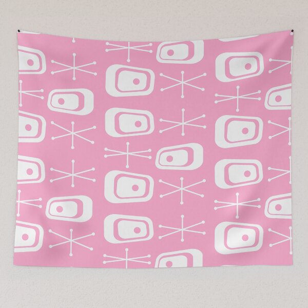 Artikelvorschau, Atomic Age TVs Starbursts Pink entworfen und verkauft von thepixelgarden.