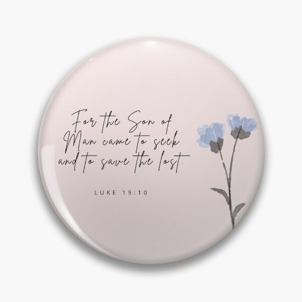 Item preview, For the Son of Man came to seek and save the lost.  Bible scripture greeting card designed and sold by nancybernard.