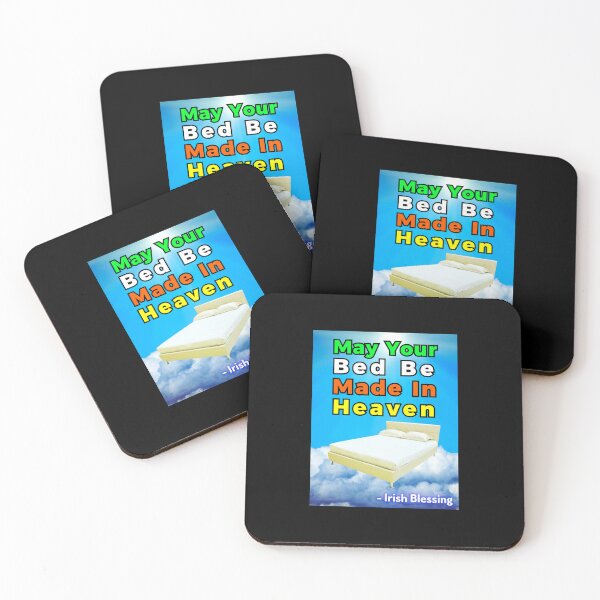 Item preview, Irish Blessing - May Your Bed Be Made In Heaven designed and sold by IrishProverbs.