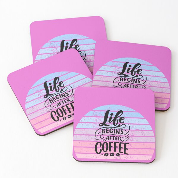 Item preview, Life begins after coffee- Coffee then life- Need coffee- must have coffee- life=coffee designed and sold by Janetlousart.