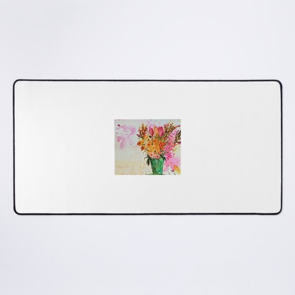 Item preview, Loose flowers in a vase  designed and sold by watercolorsLiz.