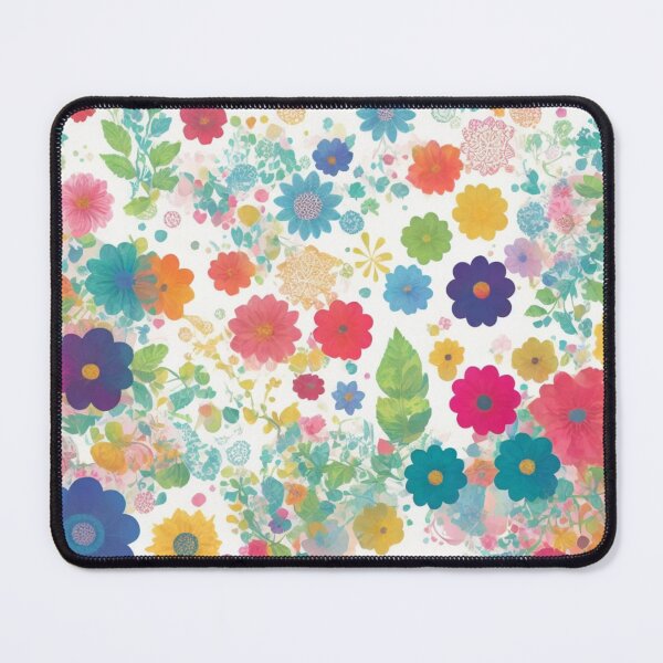 Item preview, Boho pattern of flowers and trees designed and sold by Jamelda.