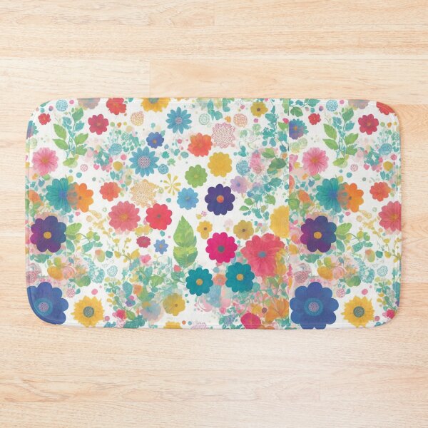 Item preview, Boho pattern of flowers and trees designed and sold by Jamelda.