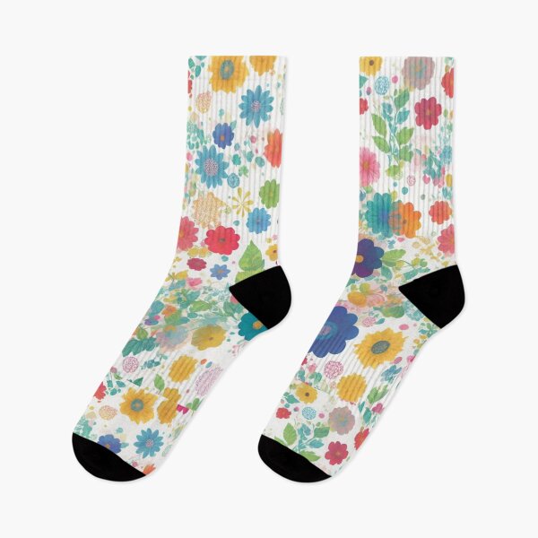 Item preview, Boho pattern of flowers and trees designed and sold by Jamelda.