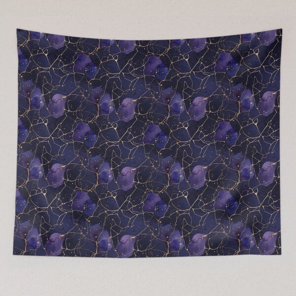 Item preview, Kintsugi purple pattern designed and sold by Alex Seiti Hamada.