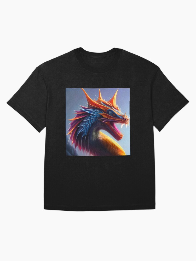 Thumbnail 3 of 7, Oversized T-Shirt, Crystal Dragons Series #11: Vivid Grandiose designed and sold by dragynrain.