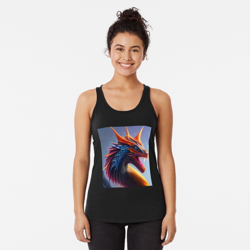 Item preview, Racerback Tank Top designed and sold by dragynrain.