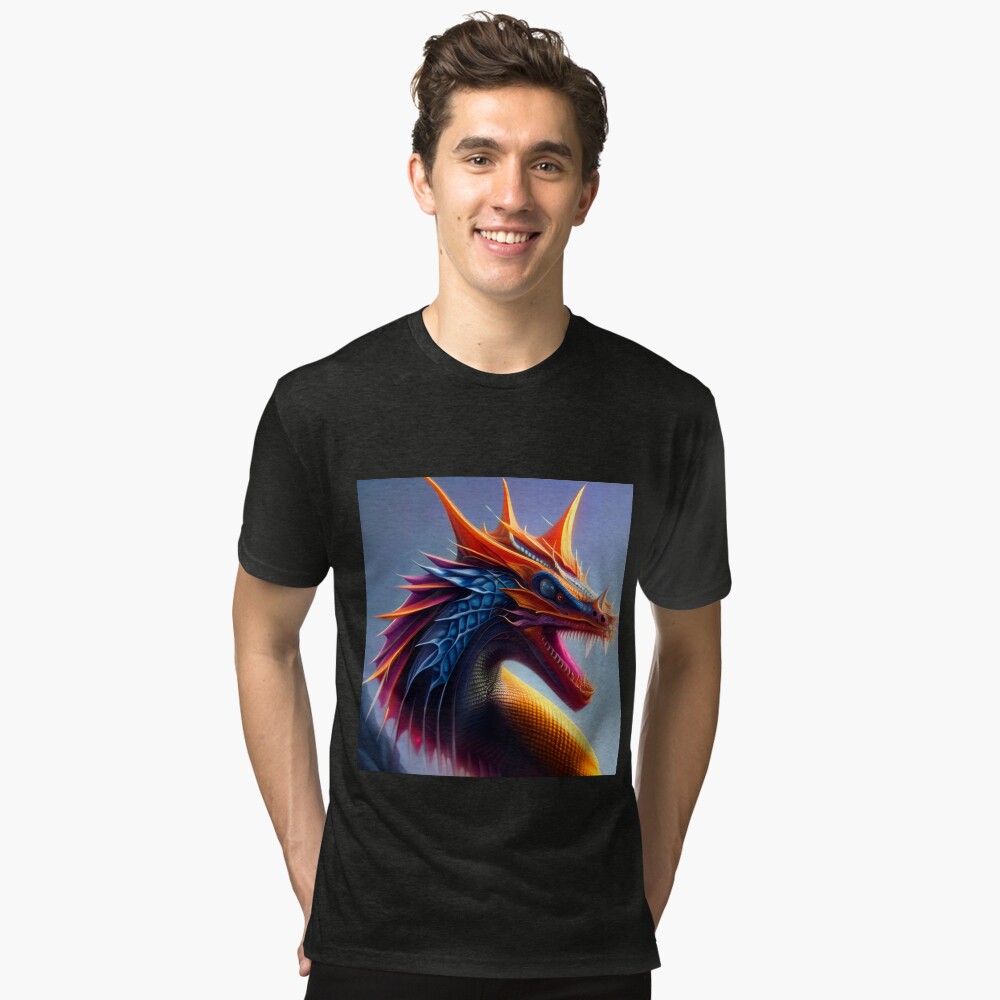 Item preview, Tri-blend T-Shirt designed and sold by dragynrain.