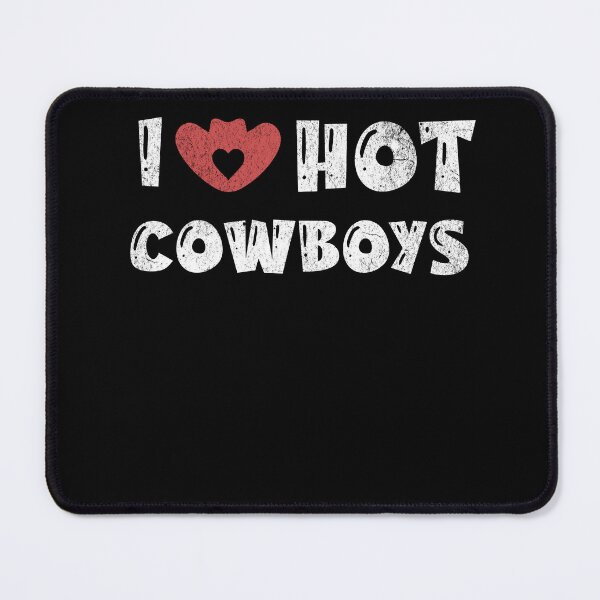 Item preview, I heart cowboys cute cowboy hat designed and sold by WhistlingSnail.