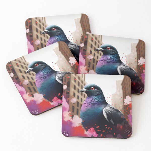 Item preview, NYC Spring Portraiture of the City Bird designed and sold by Junior's Digital Designs.