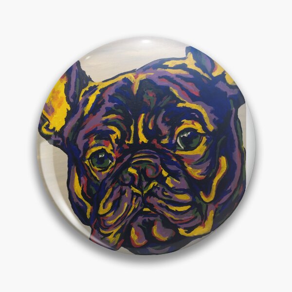 Item preview, Brindle French Bulldog in Non-Objective Color designed and sold by Bradford Williams.