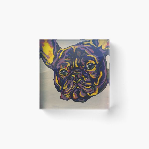 Item preview, Brindle French Bulldog in Non-Objective Color designed and sold by Bradford Williams.