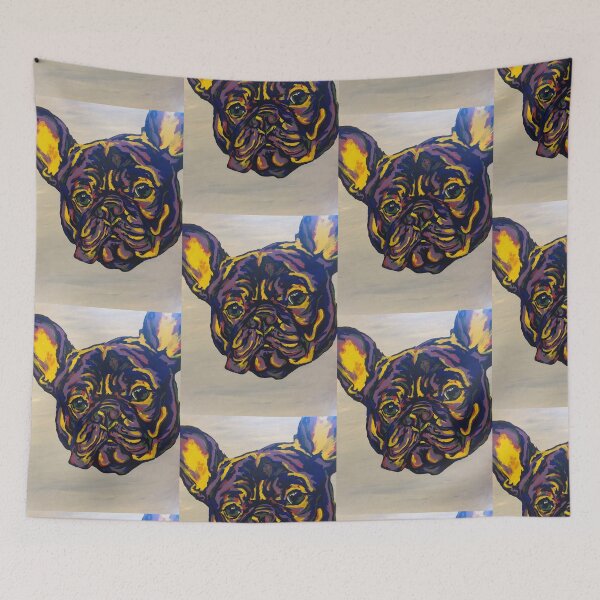Item preview, Brindle French Bulldog in Non-Objective Color designed and sold by Bradford Williams.