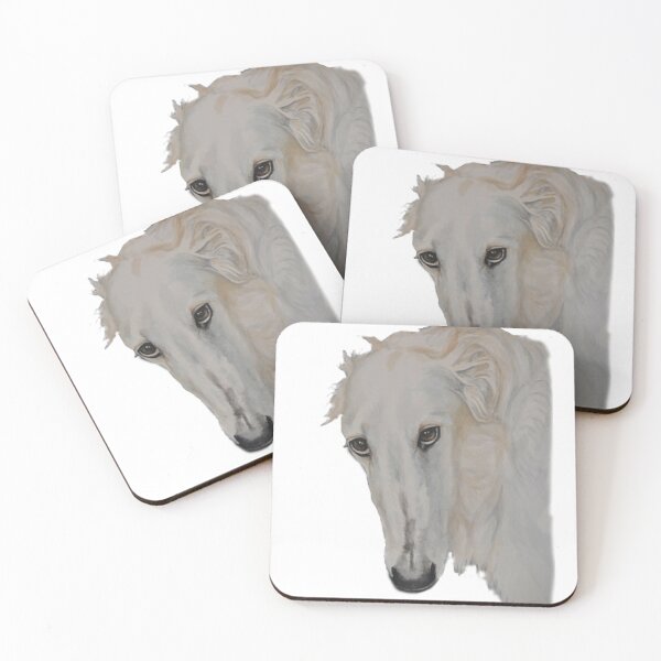 Item preview, Borzoi Head study designed and sold by Charlotte Yealey.