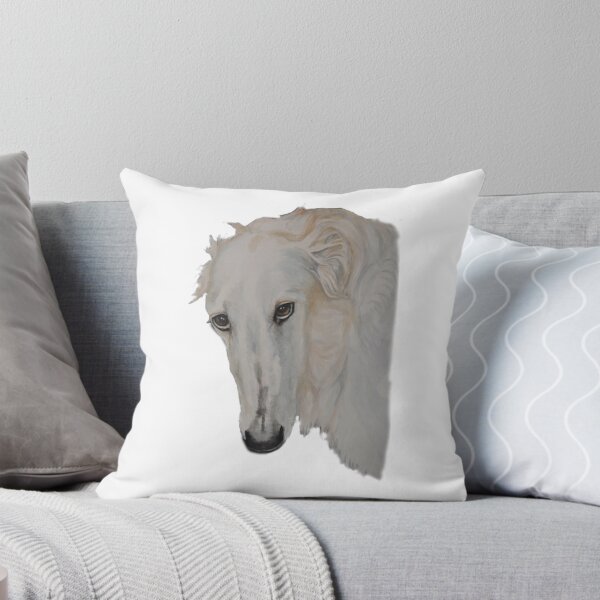 Item preview, Borzoi Head study designed and sold by Charlotte Yealey.