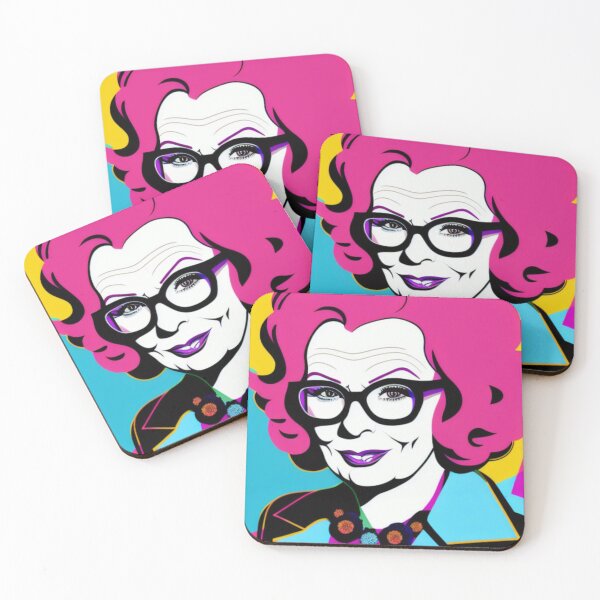Item preview, Bold and Beautiful: black glasses with hot pink hair orange hair designed and sold by Sunflower5576.