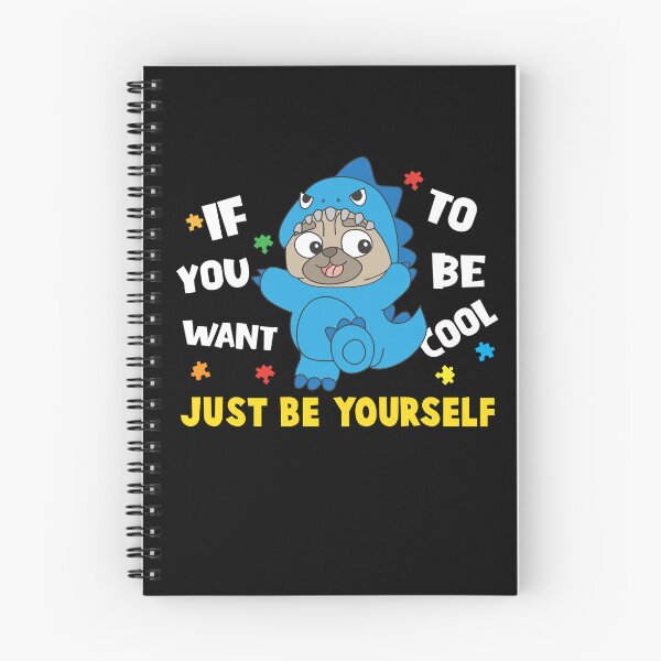Item preview, Just Be Yourself - Pug Dino Funny Saying designed and sold by Lenny Stahl.