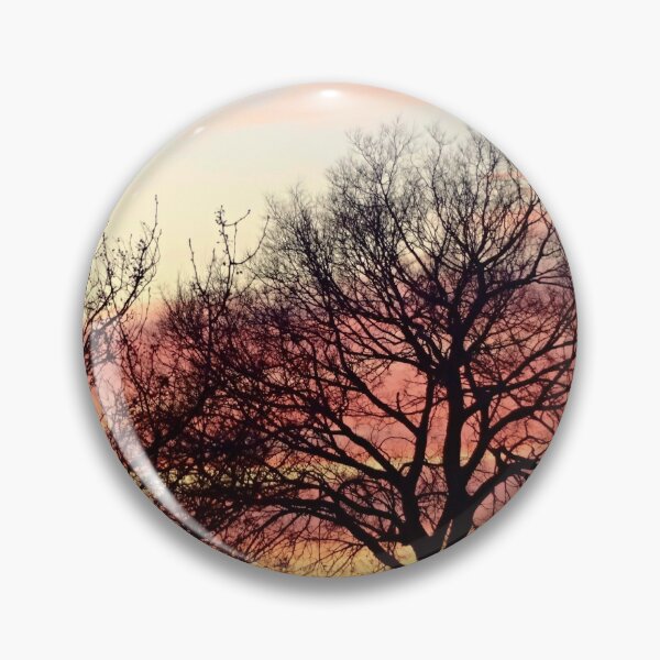 Item preview, Parfait Sunset Illuminates Leafless Tree designed and sold by CarolBeeDesigns.