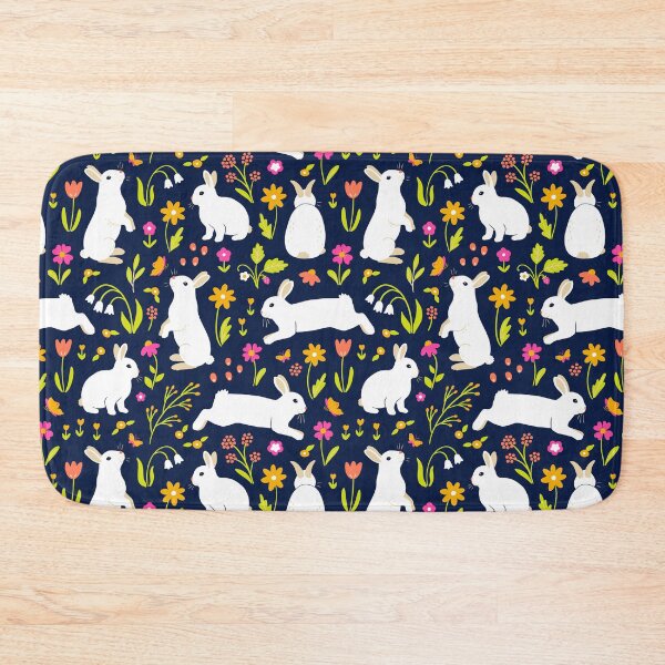 Item preview, Spring Night and Rabbits  designed and sold by nadyanadya.