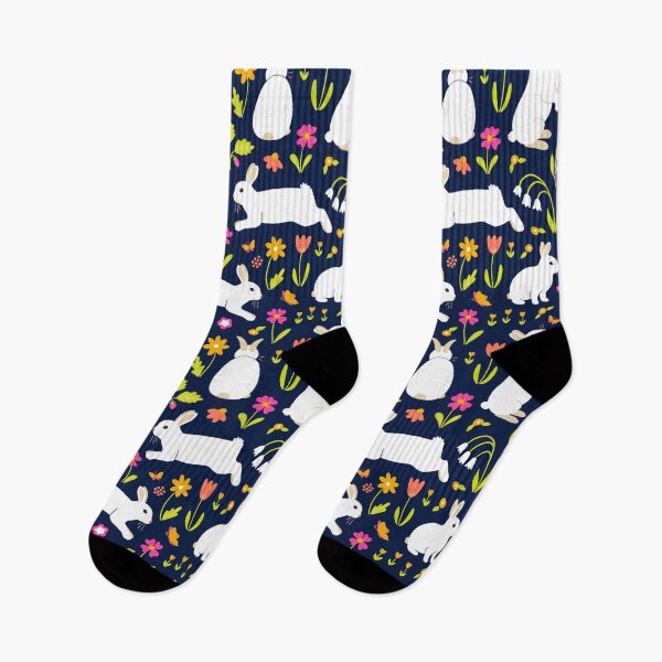 Item preview, Spring Night and Rabbits  designed and sold by nadyanadya.
