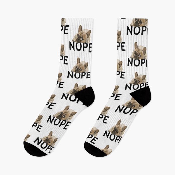 Item preview, Nope - French bulldog - Frenchies are the best - Dog swag designed and sold by art-in-a-bottle.