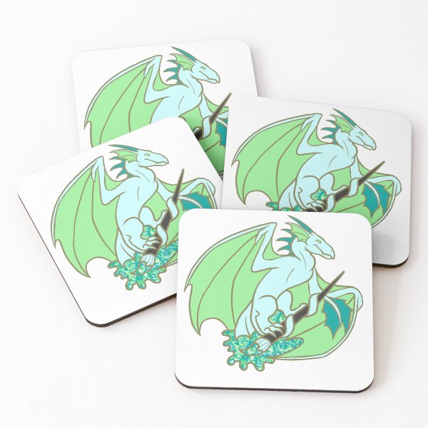 Item preview, Art Dragons - Paint Brush Dragon designed and sold by Jennette Brown.