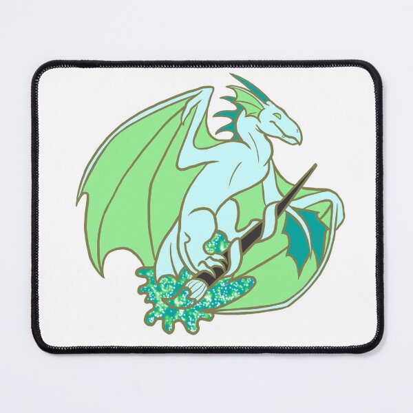 Item preview, Art Dragons - Paint Brush Dragon designed and sold by Jennette Brown.