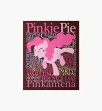 The Many Words of Pinkie Pie Art Board