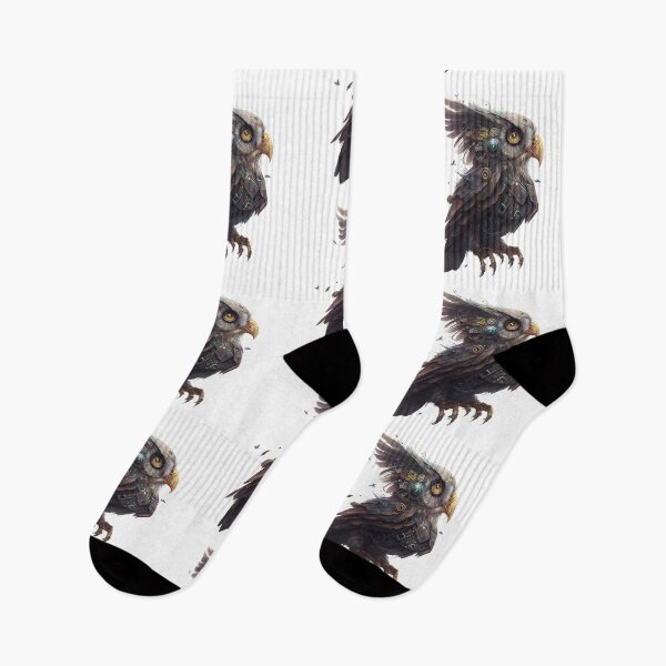 Item preview, Owl Robot designed and sold by Skull Rhiz.