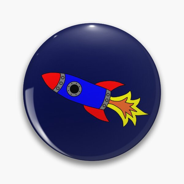 Item preview, Cartoon Space Rocket designed and sold by Scat the cat.