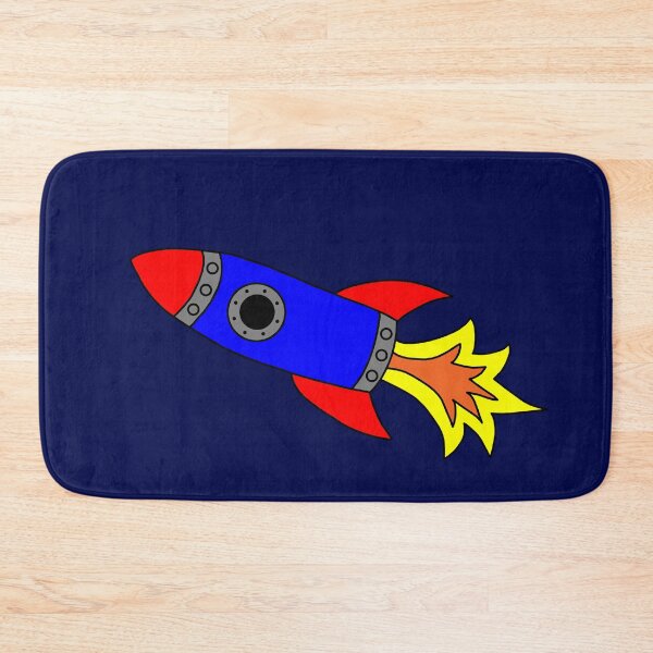 Item preview, Cartoon Space Rocket designed and sold by Scat the cat.