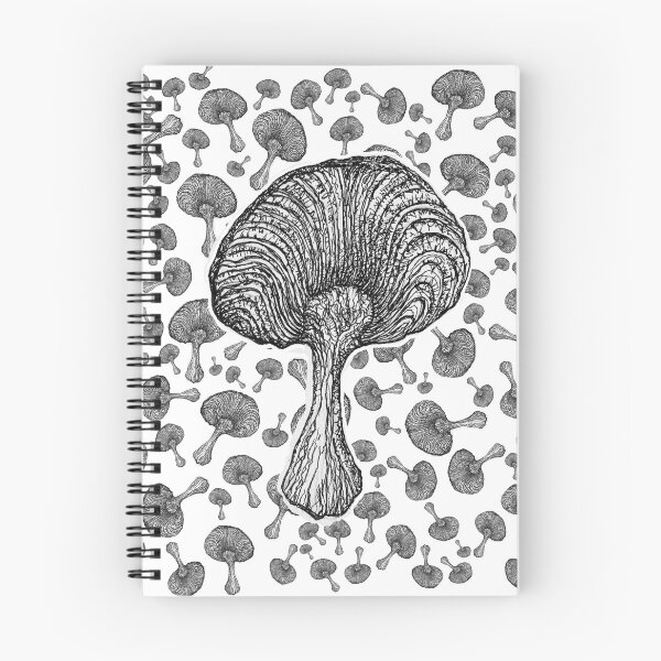 Item preview, Mushroom Ink Drawing  designed and sold by Jaraart.