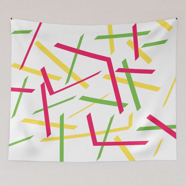 Item preview, Bars Pink Green and Yellow designed and sold by HectorCantres.
