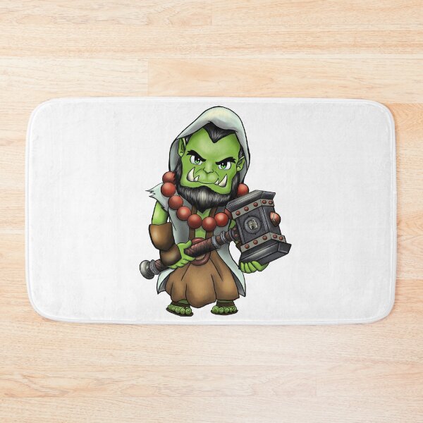 Item preview, Orc Chibi manga designed and sold by The Warrior's Tavern.
