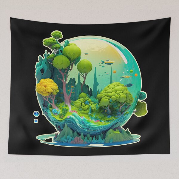 Item preview, Biosphere Odyssey Biosphere designed and sold by danielliamgill.