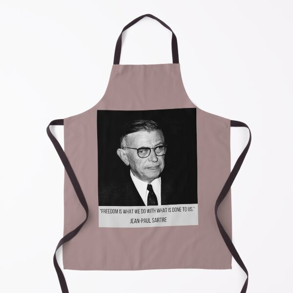 Item preview, Sartre quote: FREEDOM IS WHAT WE DO WITH WHAT IS DONE TO US. designed and sold by artbleed.