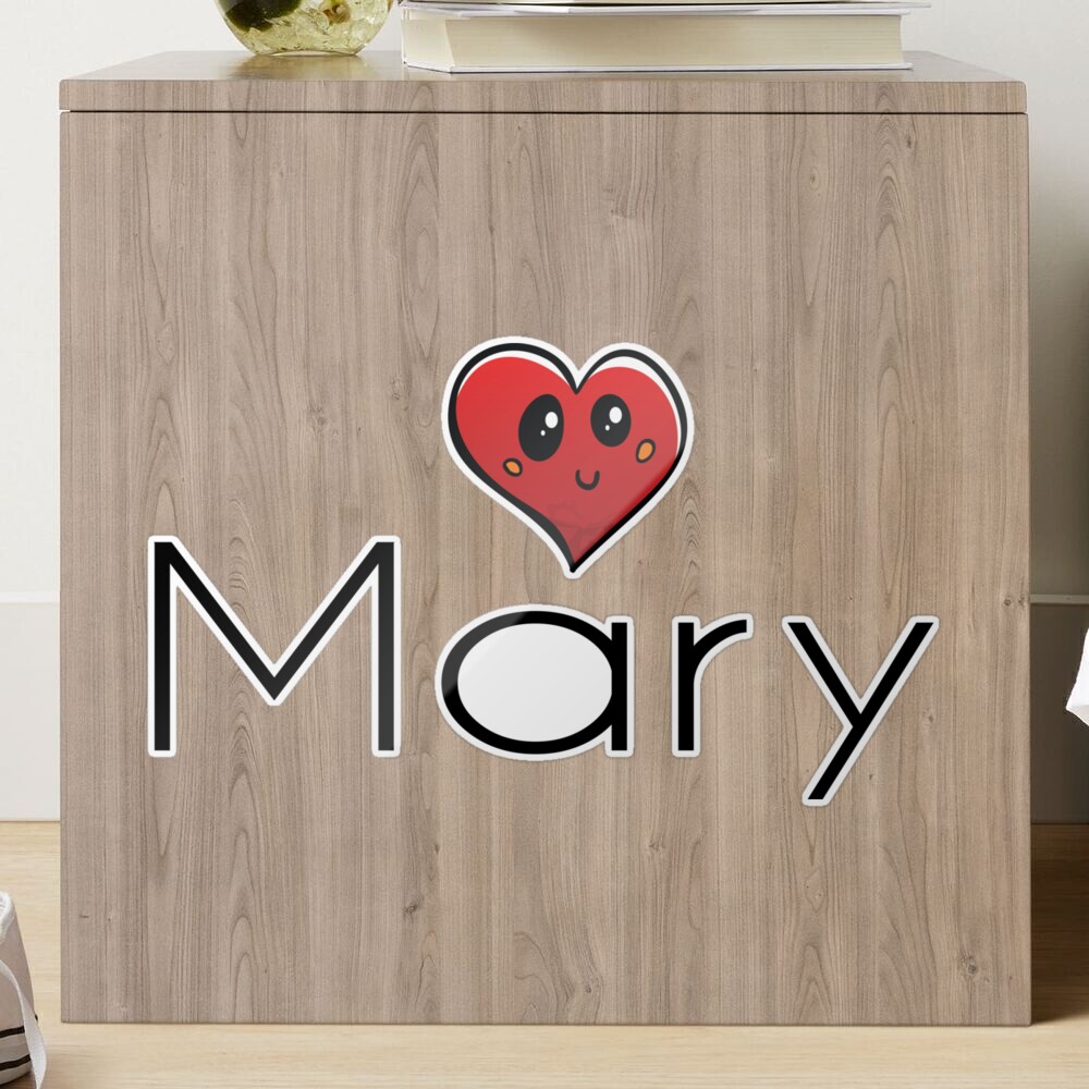 Mary Cute Star My Name Is Mary. | Sticker