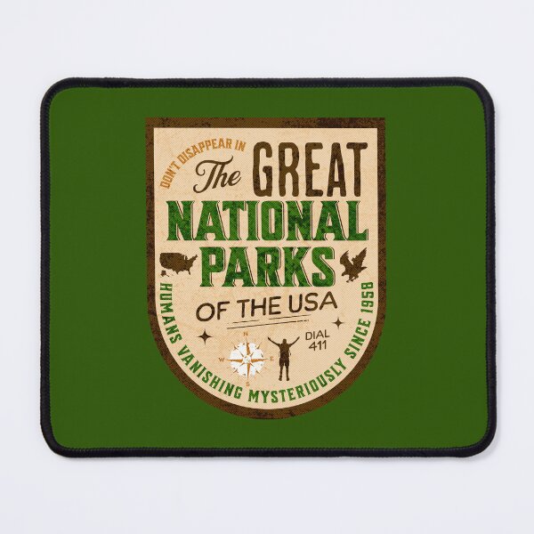 Item preview, Missing 411 National Parks USA  designed and sold by Wild-Neptune.