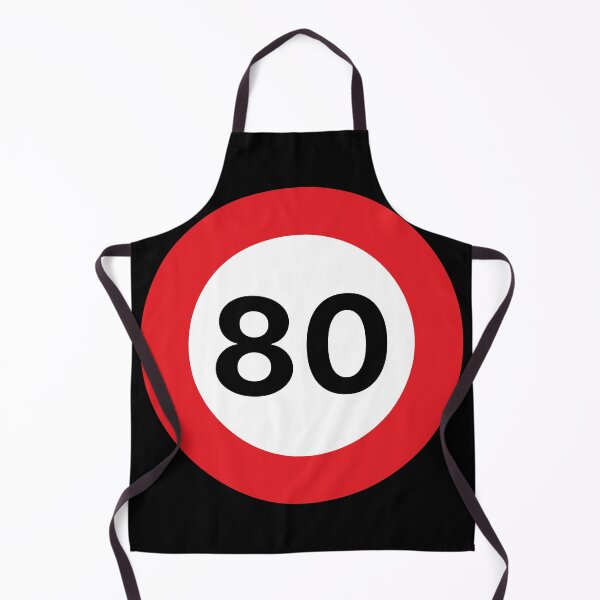 Item preview, Speed limit 80, Happy 80th Birthday! designed and sold by StateHouse.